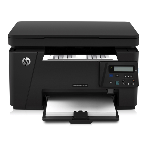 HP LaserJet Pro MFP M125 Guia De Instalacion