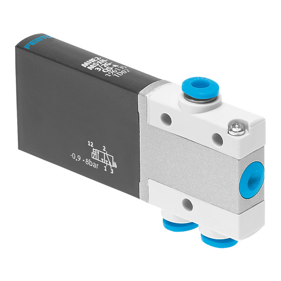 Festo MH1 Serie Manual Del Usaurio