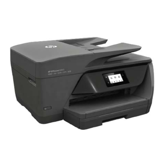 HP OfficeJet 6950 Serie Guia Del Usuario