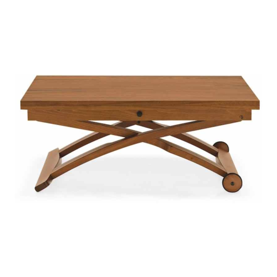 Calligaris MASCOTTE CS/490 Manual De Instrucciones