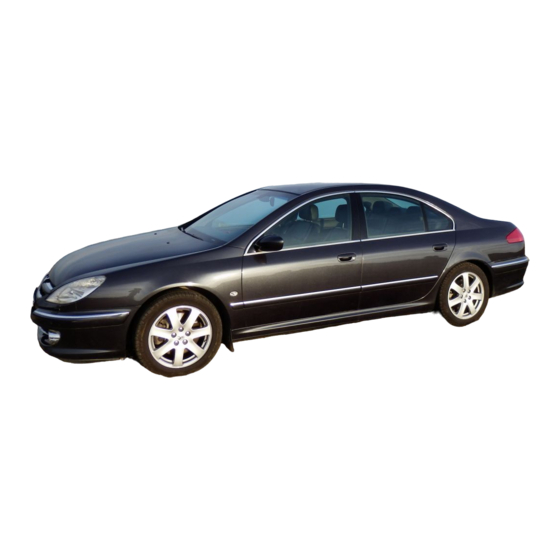 PEUGEOT 607 2006 Manual Del Usuario