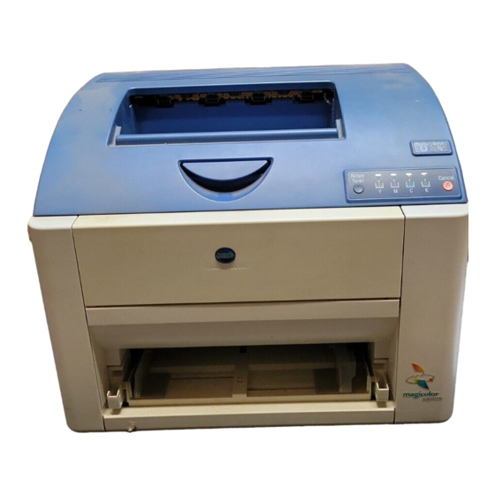 Konica Minolta magicolor 2400W Guia Del Usuario