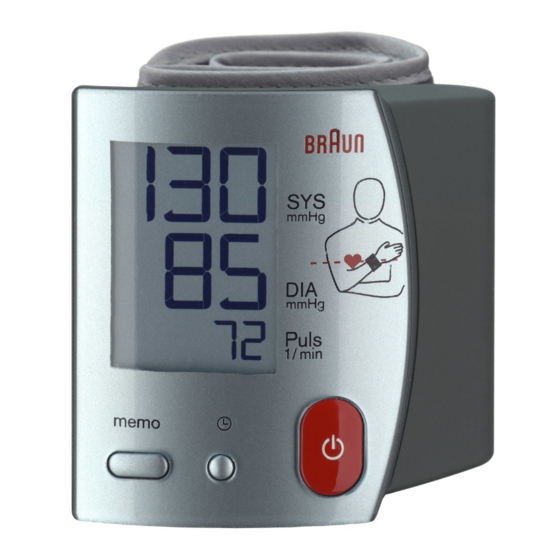 Braun VitalScan Plus BP 1750 Manual Del Usario