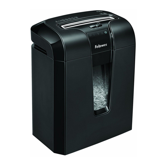 Fellowes POWERSHRED 64Cb Guia De Inicio Rapido