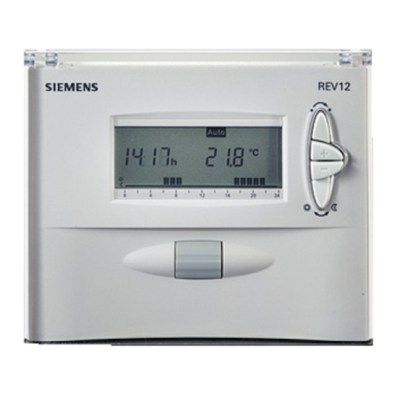 Siemens REV12 Instrucciones De Montaje