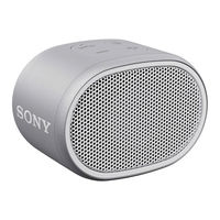 Sony SRS-XB01 Guia De Ayuda