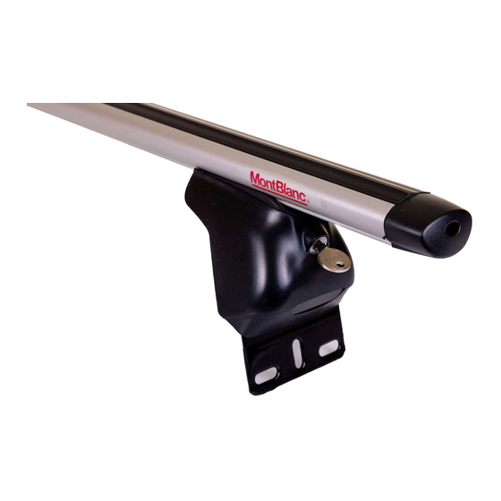 Mont Blanc MB RoofBars AMC KIT FIX POINT FOOT 5104 Guia De Inicio Rapido