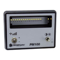 Dickey-John PM100E Manual De Operación