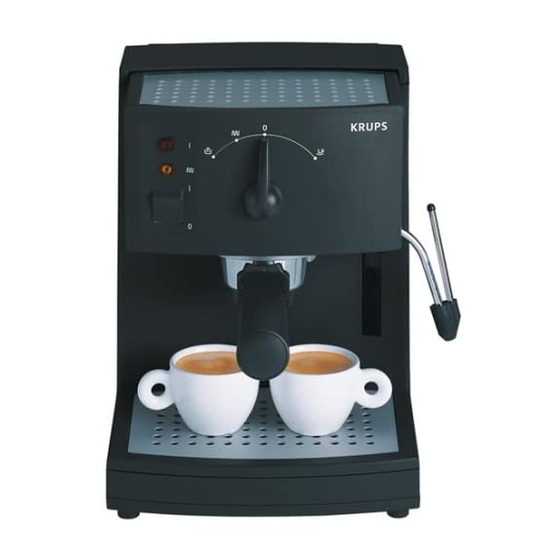 Krups Espresso Novo 2300 Plus Manuales