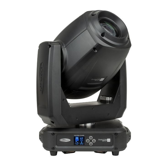 SHOWTEC Phantom 250 Spot Manual Del Usuario