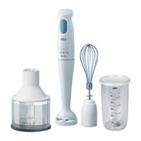 Braun Minipimer MR 400 CA Manual De Instrucciones