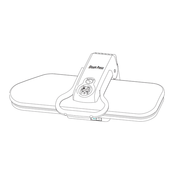 Steam Press ESP-77T Manual De Instrucciones