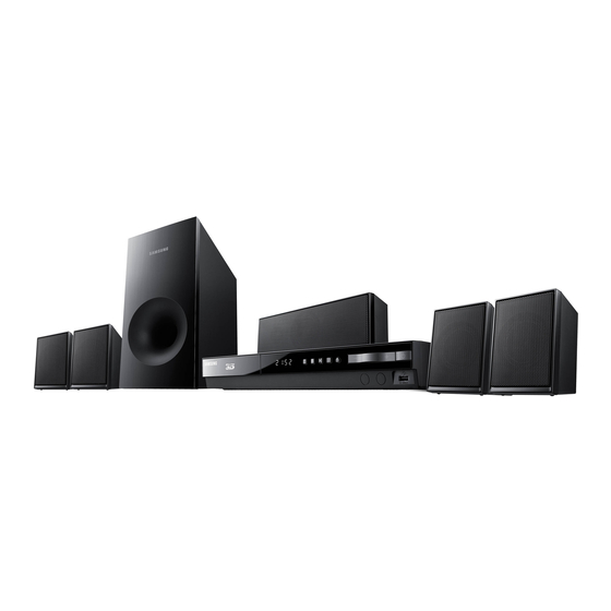 Samsung HT-E3500 Manual Del Usuario