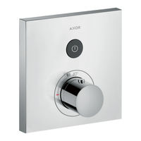 Hansgrohe AXOR ShowerSelect Soft Cube 36705Serie Instrucciones De Montaje / Manejo / Garantía