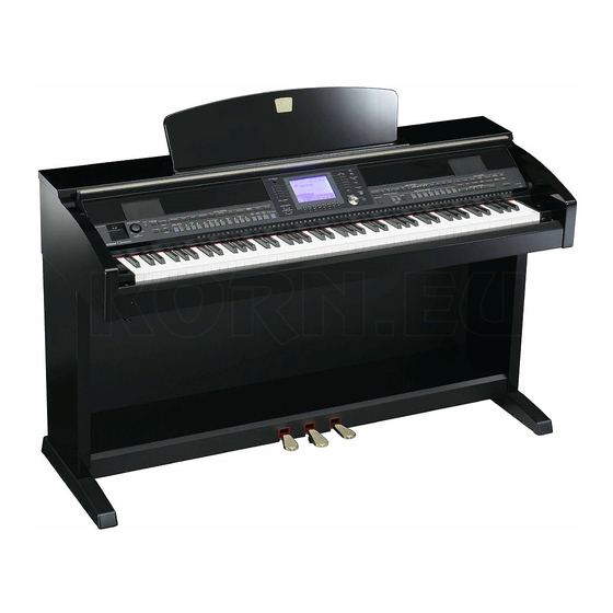 Yamaha Clavinova CVP-405 Manuales