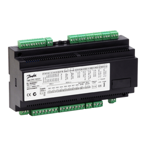 Danfoss EKC 531D1 Manual De Instrucciones