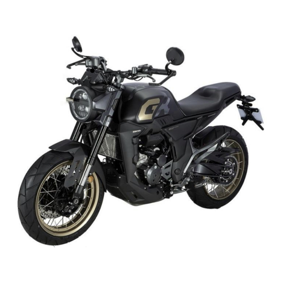 Auteco VICTORY ZONTES 350GK Manual De Garantía Y Mantenimiento