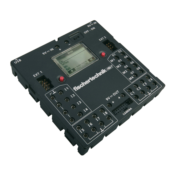 fischertechnik ROBO TX Controller Manual De Instrucciones