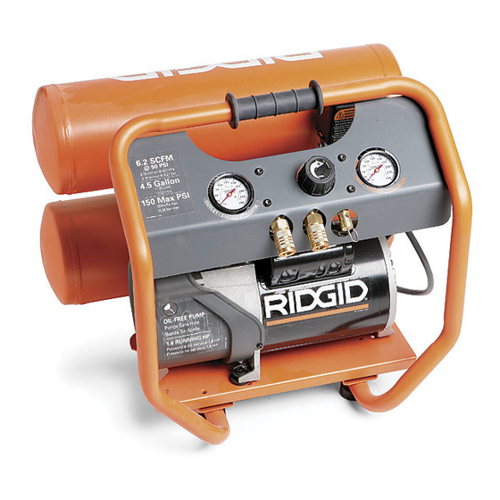 RIDGID OF45150 Manual Del Operador