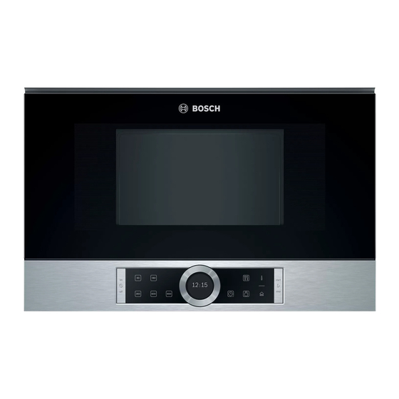 Bosch BFL634G.1 Instrucciones De Uso