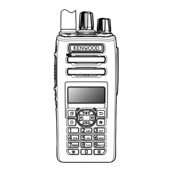 Kenwood NX-3000 Serie Guia Del Usuario