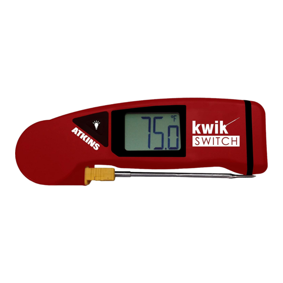 Cooper Atkins KwikSwitch 94100 Instrucciones