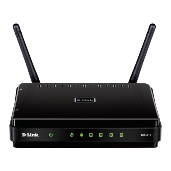 D-Link DIR-615 Manual Del Usuario