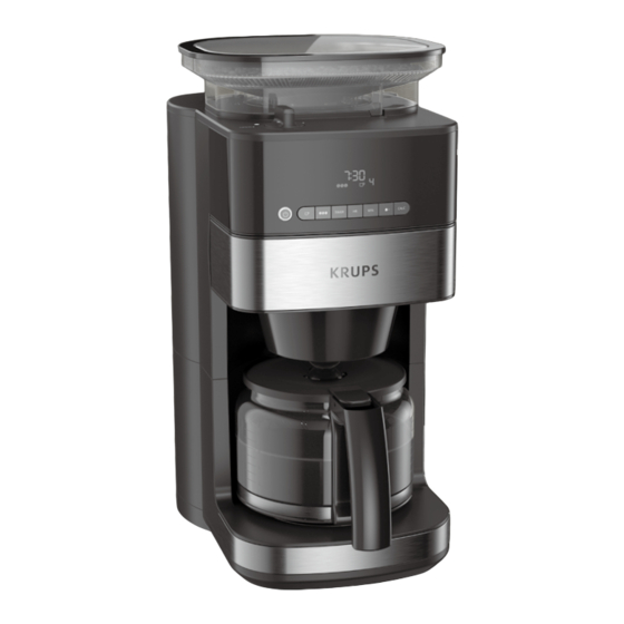 Krups Grind & Brew Manual De Instrucciones