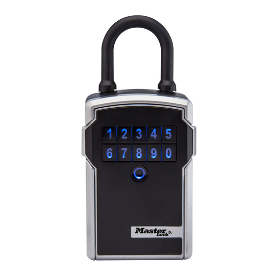 Master Lock Select Access SMART Instrucciones