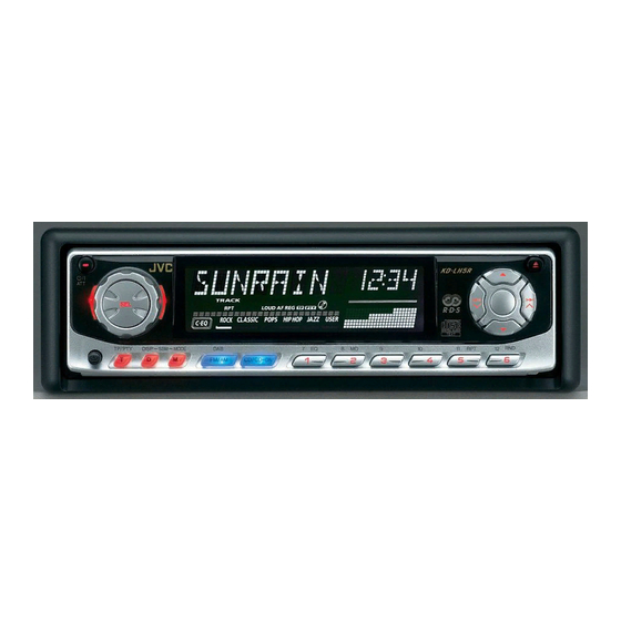 JVC KD-LH7R Manual De Instrucciones