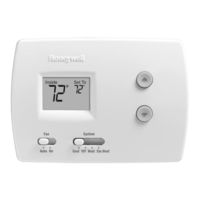Honeywell RTH3100C Guía De Instalación Rápida