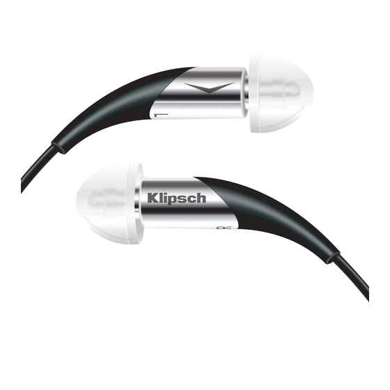 Klipsch Image X10 Manuales