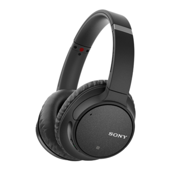Sony WH-CH700N Guia De Ayuda