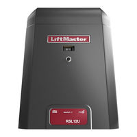 Liftmaster RSL12U Manual De Instalación