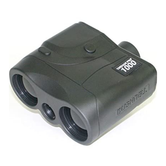 Bushnell YARDAGE PRO 1000 Manual De Instrucciones