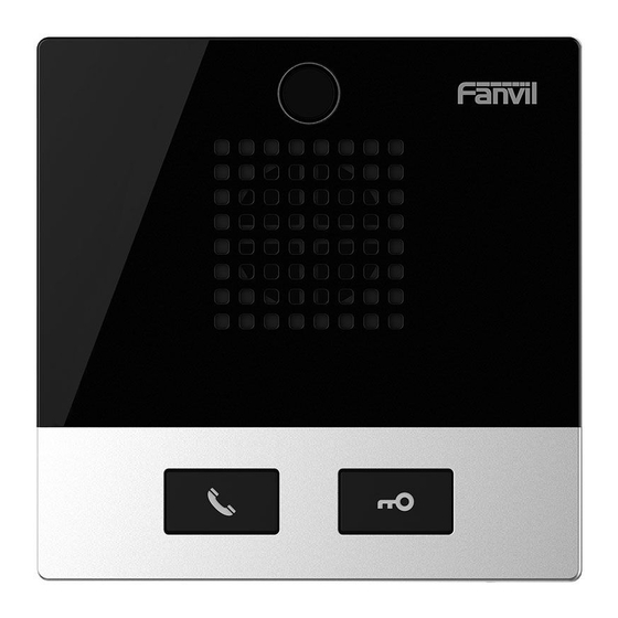 Fanvil i10 Manual De Usuario