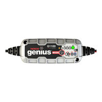 NOCO Genius G1100 Manual Del Propietario Y Guía Del Usuario
