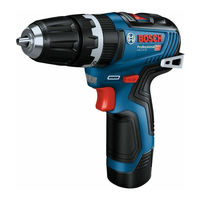 Bosch GSR Professional Serie Manual Original