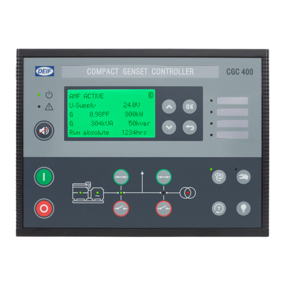 Deif CGC 400 Instrucciones De Instalación