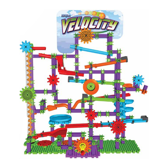 The Learning Journey Techno Gears Marble Mania VELOCITY Manual Del Usuario