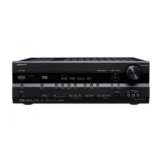 Onkyo HT-S9100THX Manual De Instrucciones