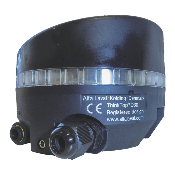 Alfa Laval ThinkTop D30 Manual De Instrucciones