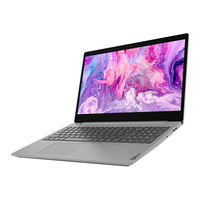 Lenovo IdeaPad 3 15'' Guía De Configuración