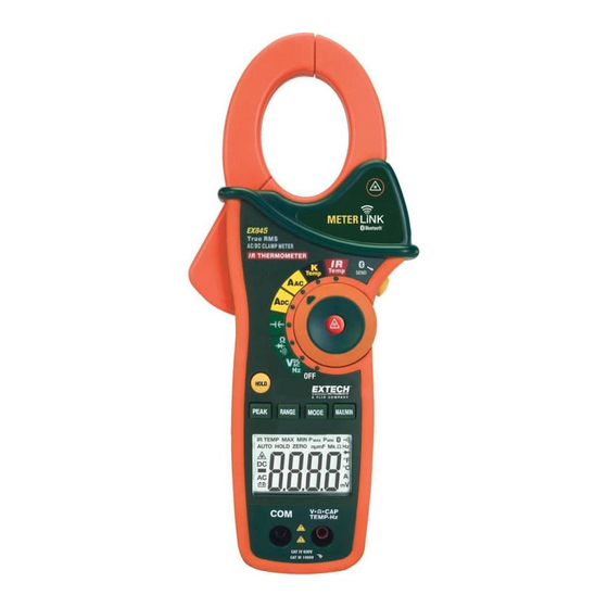 Extech Instruments EX845 Manual Del Usuario