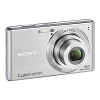 Sony Cyber-shot DSC-W550 Manual De Instrucciones
