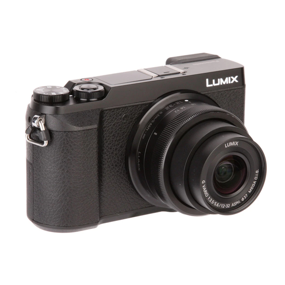 Panasonic DMC-GX80 Guía Rápida