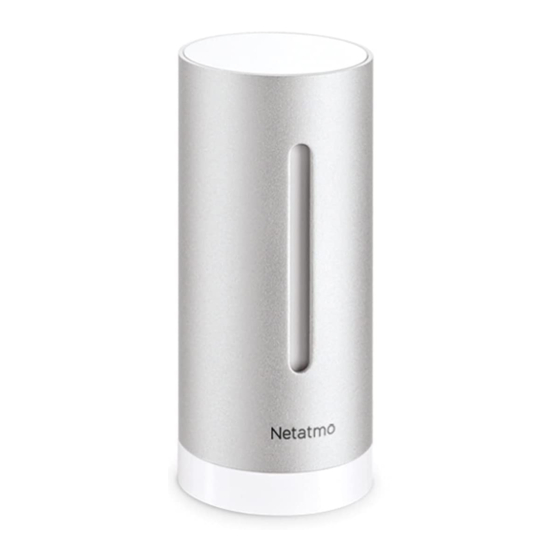 Netatmo NIM01-WW Guia De Inicio Rapido