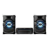 Sony SHAKE-X1D Manual De Instrucciones