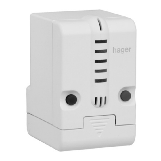 hager TX 502 Instrucciones De Uso
