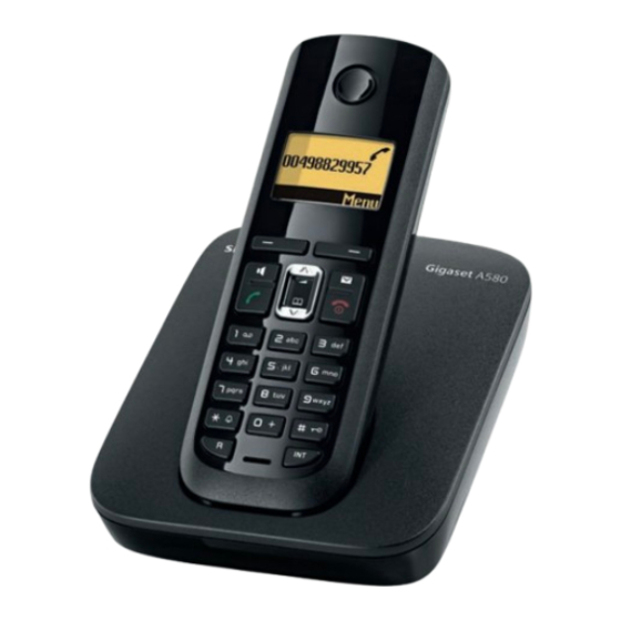 Siemens Gigaset A580 Manual Del Usario